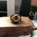 Medieval Vintage Ring Set With Diamonds, Rose Purple, High-end Elegant Ring, Black Enamel Glaze, Classic And Versatile_ipsvogv.com