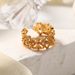 Hollow Carved Ring Cross Open Ring Light Luxury Simple High End Personality Female Classical Retro Ring Hand Jewelry_ipsvogv.com