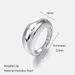 Women’s Jewelry Set Fashion Curved Stainless Steel Ring For Ladies Popular All Match Exaggerated Plain Real Gold Electroplated Titanium Steel Ring_ipsvogv.com