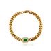 Unisex Jewelry Fashion Rectangular Colored Zirconium Bracelet White Emerald Men And Women Same Style Couple Jewelry_ipsvogv.com