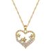 【 Titanium Steel 】 Love Pentagram Light Luxury Temperament Gorgeous Full Diamond Necklace Women's Versatile Collarbone_ipsvogv.com