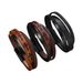 New Style Jewelry Printed Cross Men's Leather Woven Magnetic Buckle Bracelet Versatile Simple Wristband_ipsvogv.com