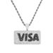 Men's Jewelry VISA Card Zircon Pendant Hip Hop Personality Hip Hop Pendant_ipsvogv.com