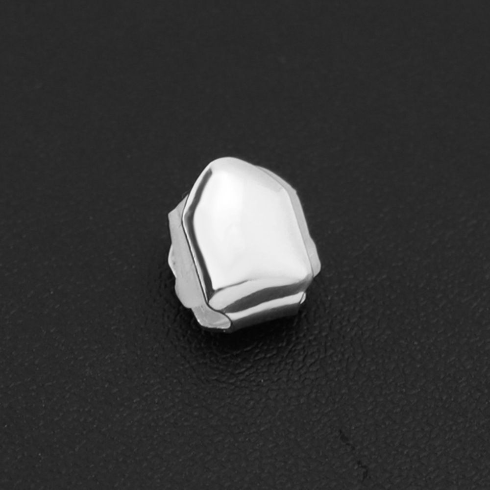 Hip-hop Big Gold teeth Electroplated Real Gold Dentures Single Glaze teeth grillz_ipsvogv.com