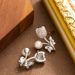 Exquisite Fashionable Japanese Korean Small And Fresh Diamond Inlaid Zircon Tulip Pearl For Women With A Sense Of_ipsvogv.com