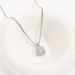 Square Zircon Geometry Light Luxury Style Jewelry Necklace Full Diamond Titanium Steel Accessories Women's_ipsvogv.com