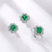 S925 Silver Ice Flower Cut High Carbon Diamond Ring And Pendant Dual Purpose Emerald Silver Jewelry Fashionable_ipsvogv.com