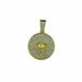 The New Capricornus Disc Pendant Symbolizes The Hardworking Capricorn Hip-hop Cuban Necklace_ipsvogv.com