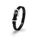 Titanium Steel Bracelet, Trendy Brand, High-end Decoration Collection, Tycoon Gold Pure Black Horseshoe Belt Buckle,_ipsvogv.com