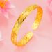 New Product For Female Internet Celebrity Live Broadcast With Open Smooth Surface And Lucky Sand Gold Bracelet_ipsvogv.com