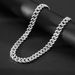 Special Offer Classic Silver 12mm Shaped Men's And Women's Hip Hop Trendy Full Diamond Cuban Necklace_ipsvogv.com