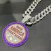Round Brand MAKE AMErica CREAT AGAIN Letter Alloy Pendant Hip-hop Men's Necklace_ipsvogv.com