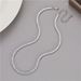 Fashion OL Style Full Diamond Necklace Large Zircon Street Trend Hip-Hop Tennis Regular Chain Accessories For Men And_ipsvogv.com