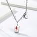 New trendy national style mahjong dice titanium steel neutral cold men and women necklace niche trendy wear pendant accessories_ipsvogv.com