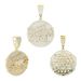 Hip Hop New Round Letter MONEY AND FAMILY Pendant Fashion Trendy Men's Necklace_ipsvogv.com