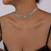 10165 rows of metal minimalist feng shui diamond claw chains, personalized necklaces, trendy necklaces_ipsvogv.com