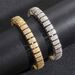 Men’s Jewelry Set Fashion New 10mm Bamboo Chain Hip Hop Bracelet Micro Inlaid Zircon Cuban Chain Personality Trend Brand Men's Clavicle Chain_ipsvogv.com