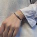 Instagram Korean Personalized Simple Plain Ring Women's Fashion Versatile Creative Celebrity Same Style Bracelet_ipsvogv.com
