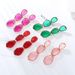 Fashionable And Trendy New Alloy Transparent Resin Earrings, Women's Long Style, Multi-layer Irregular Geometric Ear_ipsvogv.com
