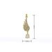 Angel Wing Pendant Necklace For Women - Colored Diamond Clavicle Chain, High-End Niche Design, Ins Style Jewelry_ipsvogv.com