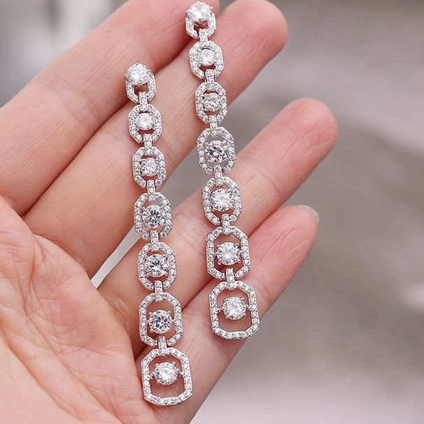 Cao Shi's Luxurious Fashionable French Style Earrings, Niche And Slimming Style, Long Women's Dresses, Banquet Earrings_ipsvogv.com