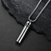 Cold neutral style twelve constellations perfume essential oil aromatherapy bottle titanium steel pendant trendy men and women necklace wear pendant_ipsvogv.com