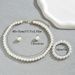 Ins niche light luxury high-end necklace earring set versatile with inlaid pearl design bracelet simple collarbone chain_ipsvogv.com