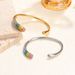 Women's Jewelry Set Fashion Titanium Steel Bracelet Gold Plated Colored Zirconium Full Diamond High End Fashion Stainless Steel Casting Bracelet_ipsvogv.com