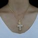 New Cross Crown Pendant Fashion Trend Women's Necklace Accessories_ipsvogv.com