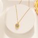 INS Cool Wind Love Spinning Set Zircon Pendant Necklace for Women with High Grade Sense, Light Luxury, and Small Design_ipsvogv.com