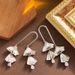 Fashionable, Light Luxury, Cool Style, Metal Leaf Tassel Ear, Women's High-end Sense, Fashionable Silver Needle_ipsvogv.com