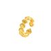 Light luxury women's ins, niche shell ocean series design, adjustable opening, plain ring_ipsvogv.com