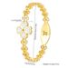 Zircon Inlaid Shell Titanium Steel Bracelet Niche Light Luxury Buckle Bracelet Versatile Fashion Female Bracelet Does Not Fade_ipsvogv.com