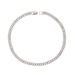 A niche design for men's inlaid necklaces, minimalist cross hip-hop Cuban chain versatile accessory_ipsvogv.com