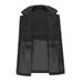 Women's fashion fur one with velvet thick suit collar wear loose plus fat plus leather coat on both sides_ipsvogv.com