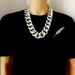 Hip Hop CCB Exaggerated Large Chain Plastic Simulation Gold Necklace Personalized Performance Props_ipsvogv.com