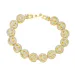Mens Hip Hop Face Smile Designer Charm Bracelets Gold Sier Full Dia Crystal Night Club Bangle Bracelet Jewelry_ipsvogv.com