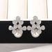 Cao Shi Flower Pearl Earrings For Women's Elegant Temperament, Fresh Accessories, Small Fragrant Style_ipsvogv.com