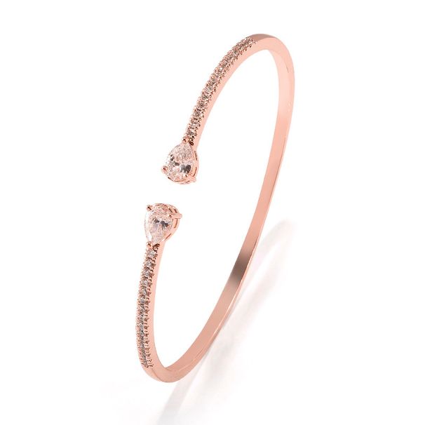 Women's Jewelry Luxury Multi Zircon Open Bracelet Temperament Evening Exaggerated Dress Accessories_ipsvogv.com