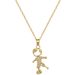 Titanium Steel 【 】 Football Boy Light Luxury Temperament Gorgeous Full Diamond Necklace Women's Versatile Collarbone 【 】_ipsvogv.com