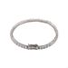 3/4/5/6mm Single Row Diamond Micro Pave Zircon Chain Hip Hop Men's Tennis Bracelet Jewelry_ipsvogv.com