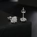 Hip Hop Personalized Thread for Couples Same Style Full Diamond Zircon Earrings Popular Ear Accessories_ipsvogv.com