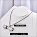 Hot Selling Trend, Niche Fashion, Personalized Dumbbell Necklace, Versatile Titanium Steel Pendant For Men_ipsvogv.com