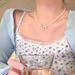 Zircon Bowknot Ribbon Pearl Necklace Exquisite Temperament Versatile Clavicle Chain Fashion High-end Sense Light Luxury_ipsvogv.com