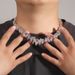 Men's Jewelry Bold Spiked Thorn Eye Hip Hop Necklace With Rhinestones For Unique Streetwear Style Sizes 18-22 Inch_ipsvogv.com