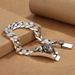 Chinese Style Money Pixiu Bracelet For Men, Bold High-end Niche Design, Wide Version, Unique Cuban Chain Creative Hand_ipsvogv.com