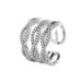 New Precision Zircon Full Diamond Light Luxury Elegant Personalized Exquisite Women's Ring_ipsvogv.com