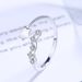 Star Studded Diamond With Hollowed Out S Sterling Silver For Women's Pentagram Open Mouth Ring Korean Version Creative_ipsvogv.com