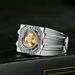 New Windmill Men's Ring With Dominance And Micro Inlaid Zircon_ipsvogv.com