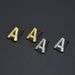 Women’s Jewelry Set Fashion Color Preservation Simple Forest Series A Letter Earrings Gold And Silver Female Earrings Ins Style Sweet And Romantic_ipsvogv.com